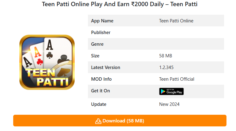 download Teen patii master apk 2025